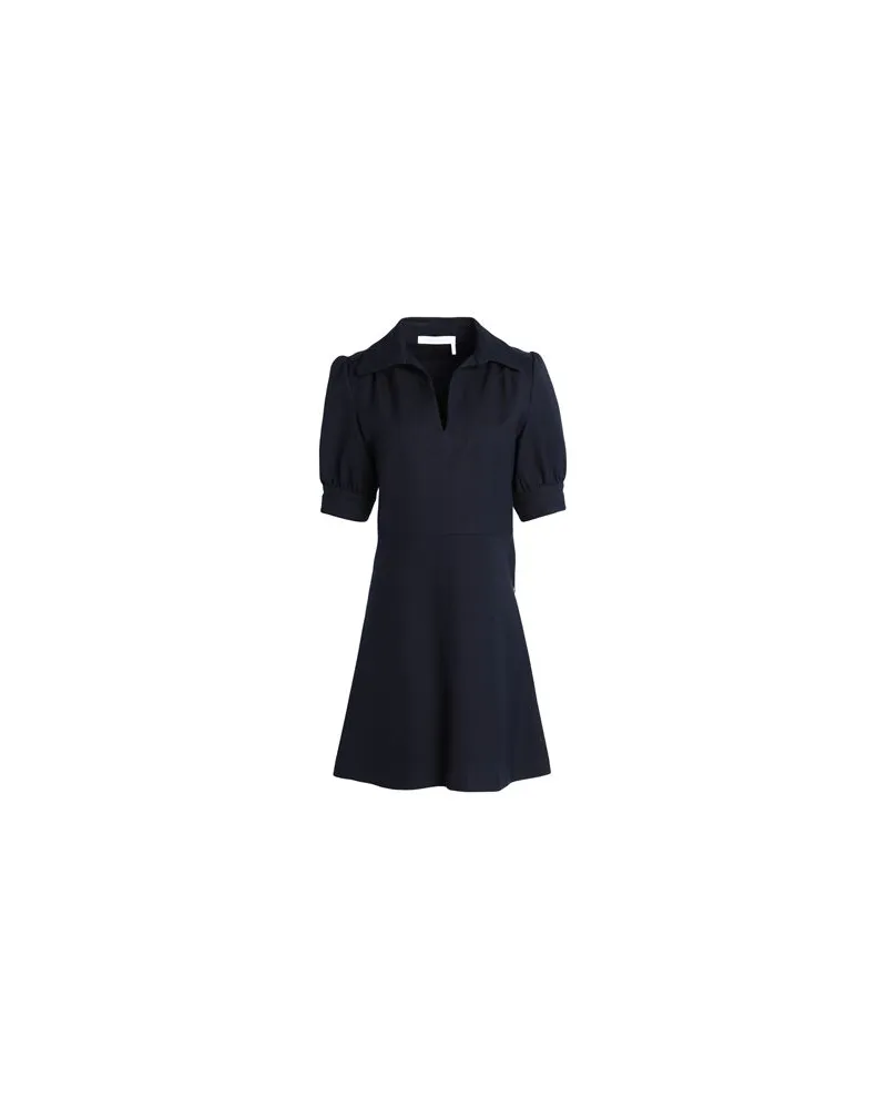 See by Chloé KLEIDER - Mini-Kleiderauf YOOX.COM Nachtblau