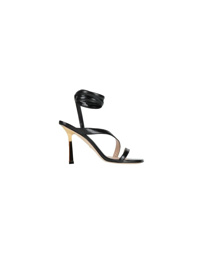 Stuart Weitzman SCHUHE - Sandalenauf YOOX.COM Schwarz
