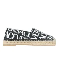 Versace Espadrilles Schwarz