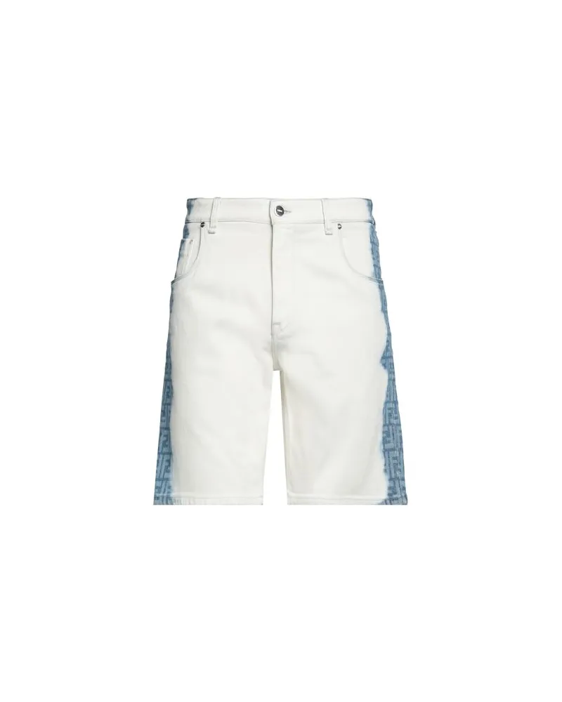 Fendi HOSEN & RÖCKE - Jeansshortsauf YOOX.COM Weiß