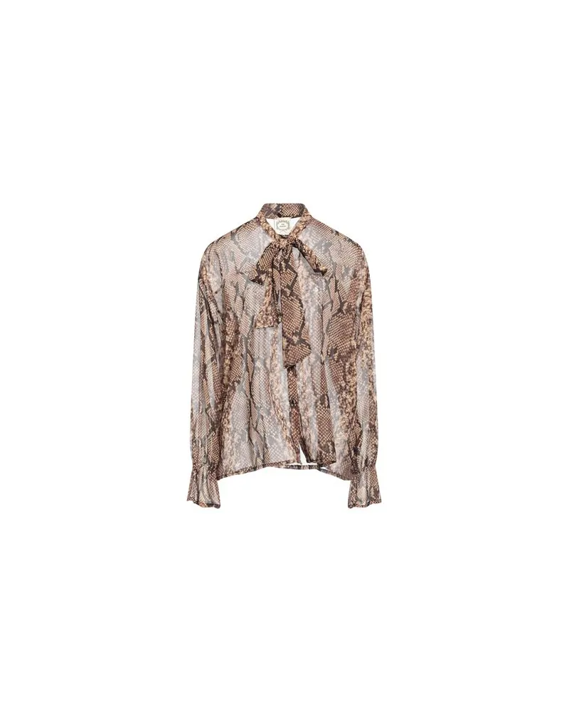 Pink Memories TOPS - Hemdenauf YOOX.COM Sand