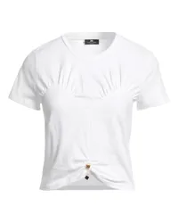 Elisabetta Franchi T-shirts Weiß