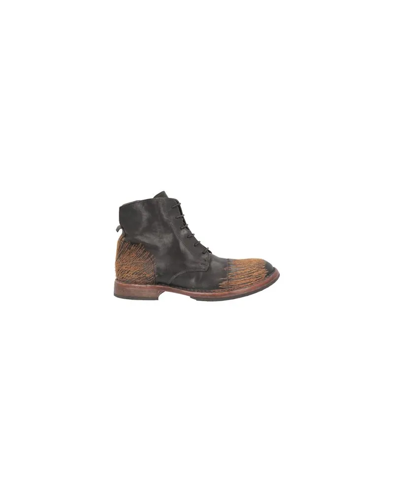 Moma IDEAL BLOCK - SCHUHE - Stiefelettenauf YOOX.COM Dunkelbraun