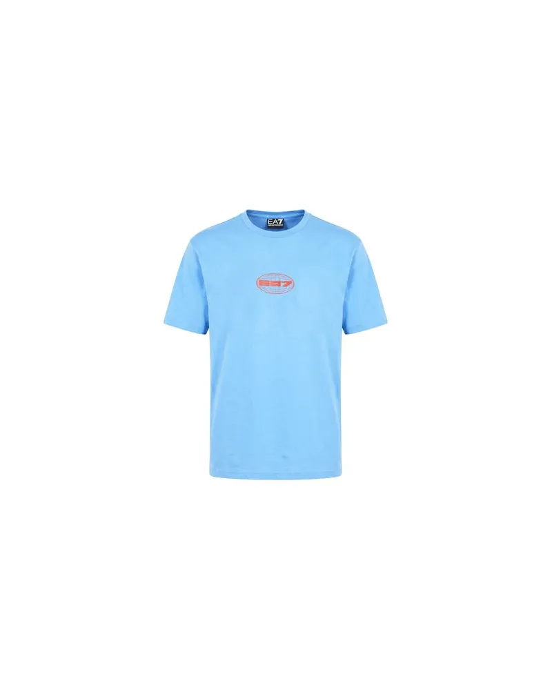 EA7 TOPS - T-shirtsauf YOOX.COM Hellblau