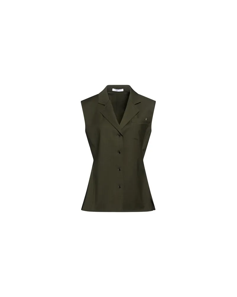 Helmut Lang ANZÜGE und CO-ORDS - Couture-Westenauf YOOX.COM Militärgrün