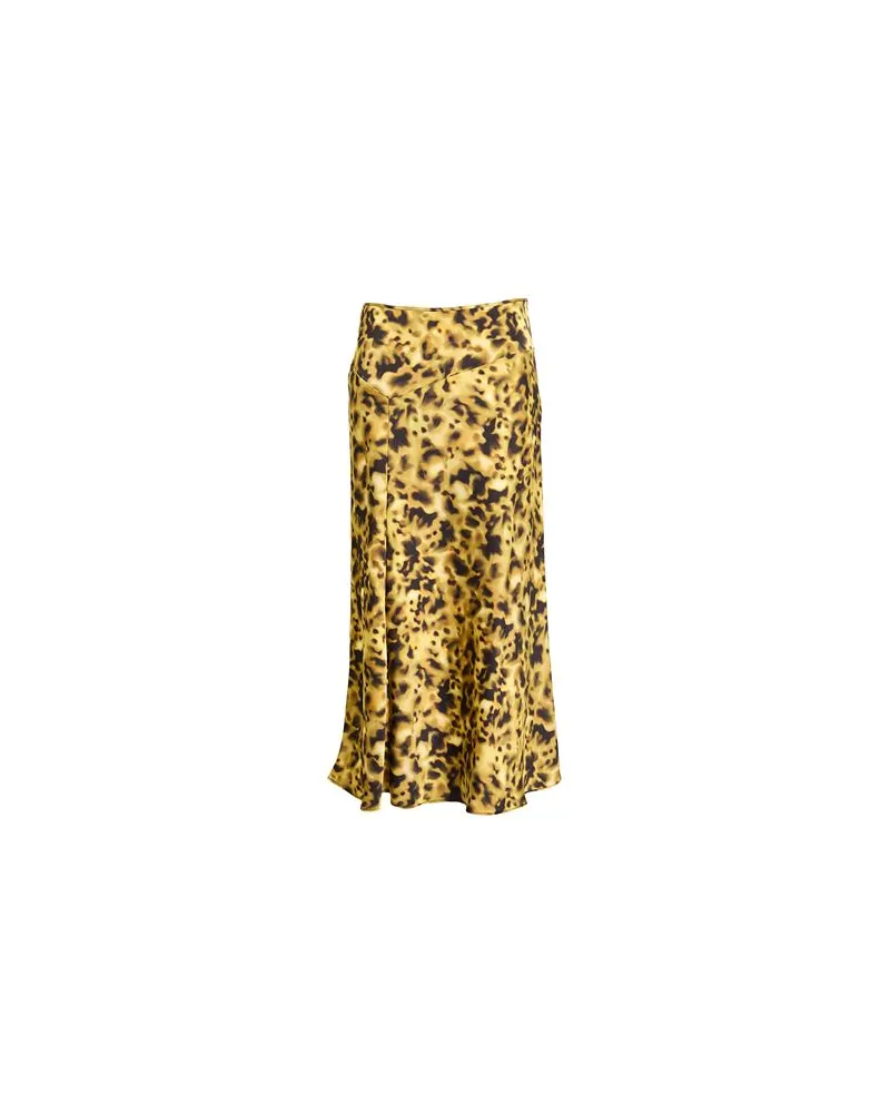 MAX&Co. NABIL  - HOSEN & RÖCKE - Midi-Röckeauf YOOX.COM Gelb