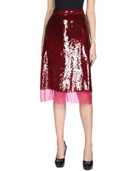 Stella McCartney Midi-Rock Bordeaux