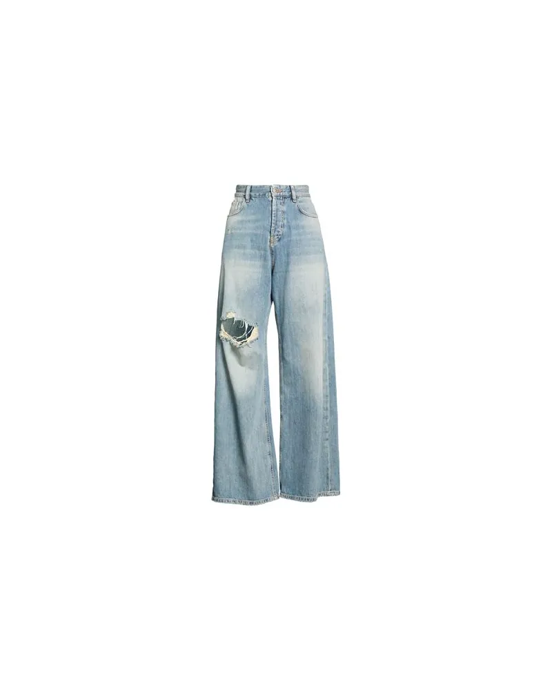 HINNOMINATE HOSEN & RÖCKE - Jeanshosenauf YOOX.COM Blau