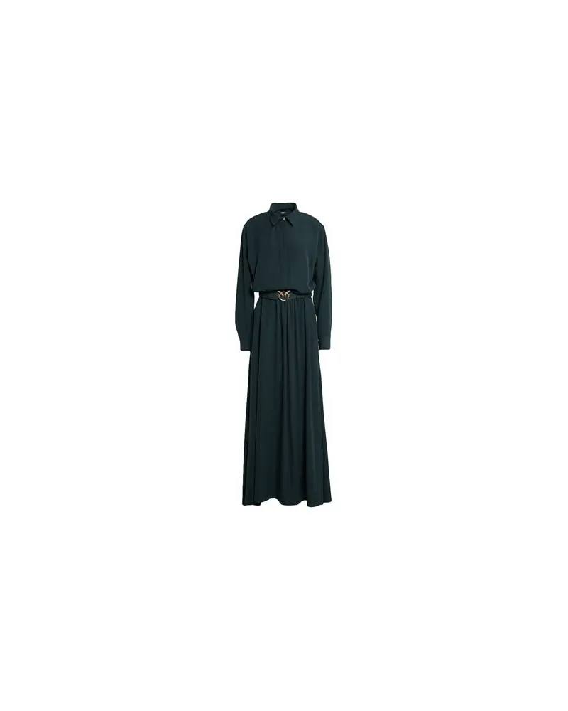 Pinko KLEIDER - Maxi-Kleiderauf YOOX.COM Dunkelgrün