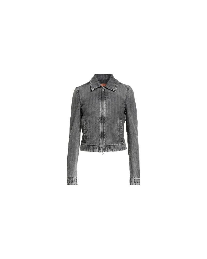 Diesel JACKEN & MÄNTEL - Jeansjacken/Mäntelauf YOOX.COM Grau
