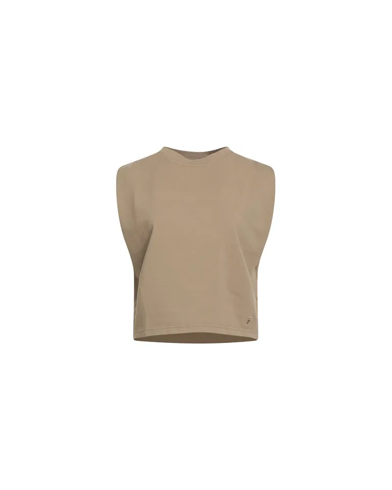 Fila TOPS - Sweatshirtsauf YOOX.COM Khaki