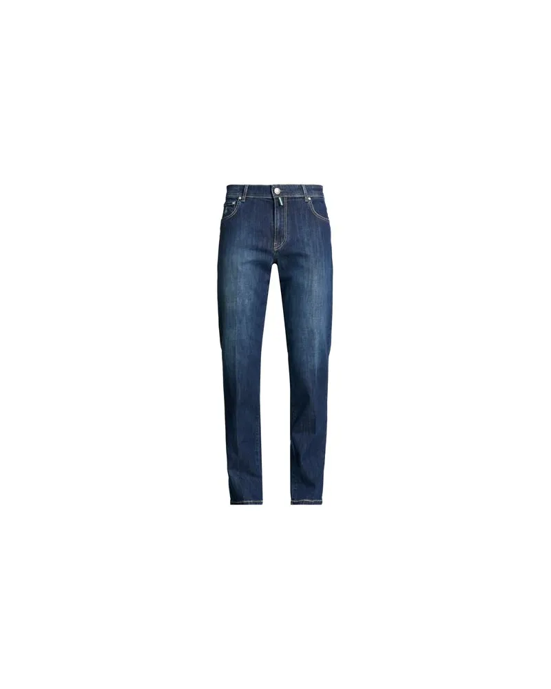 Luigi Borrelli HOSEN & RÖCKE - Jeanshosenauf YOOX.COM Blau
