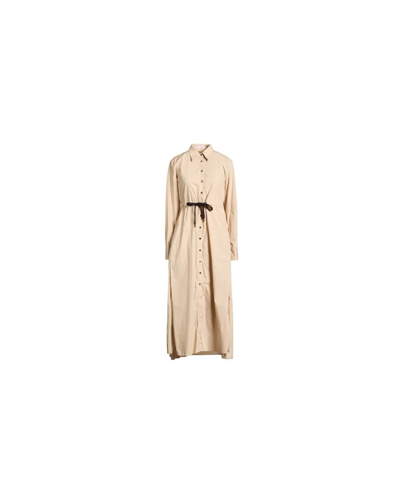 Brunello Cucinelli KLEIDER - Midi-Kleiderauf YOOX.COM Beige