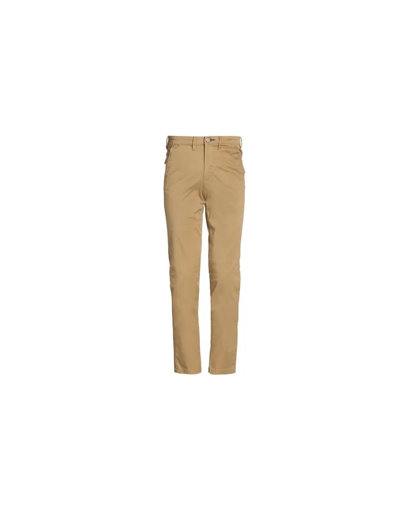 Selected Homme SLHSLIM-MILES FLEX CHINO PANTS W NOOS   - HOSEN & RÖCKE - Hosenauf YOOX.COM Kamel