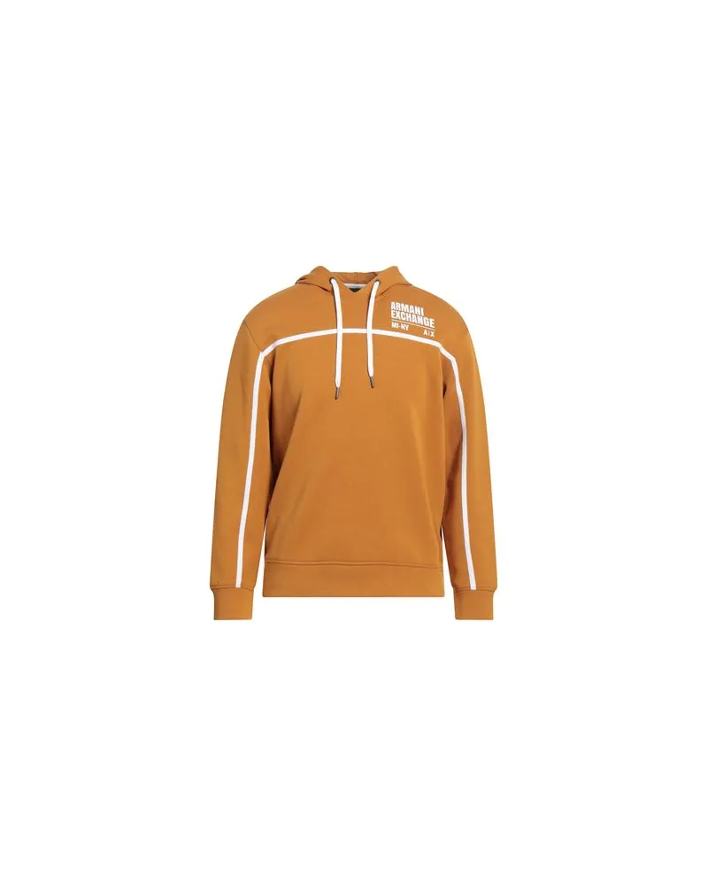 Armani Exchange TOPS - Sweatshirtsauf YOOX.COM Mandarine