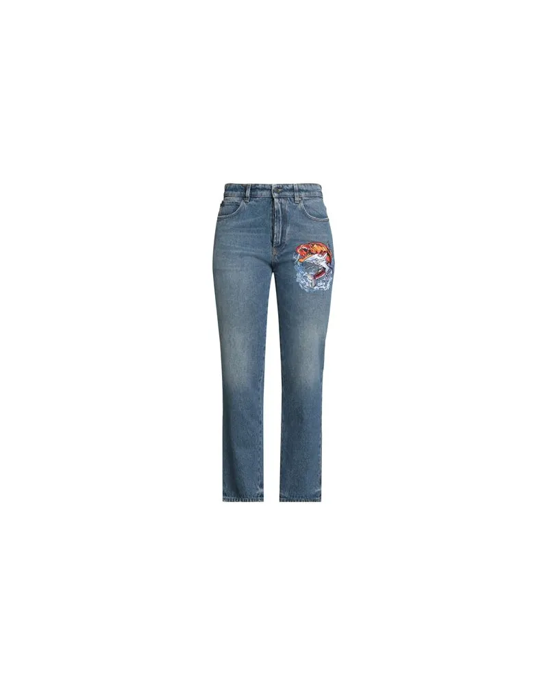 MSGM HOSEN & RÖCKE - Jeanshosenauf YOOX.COM Blau