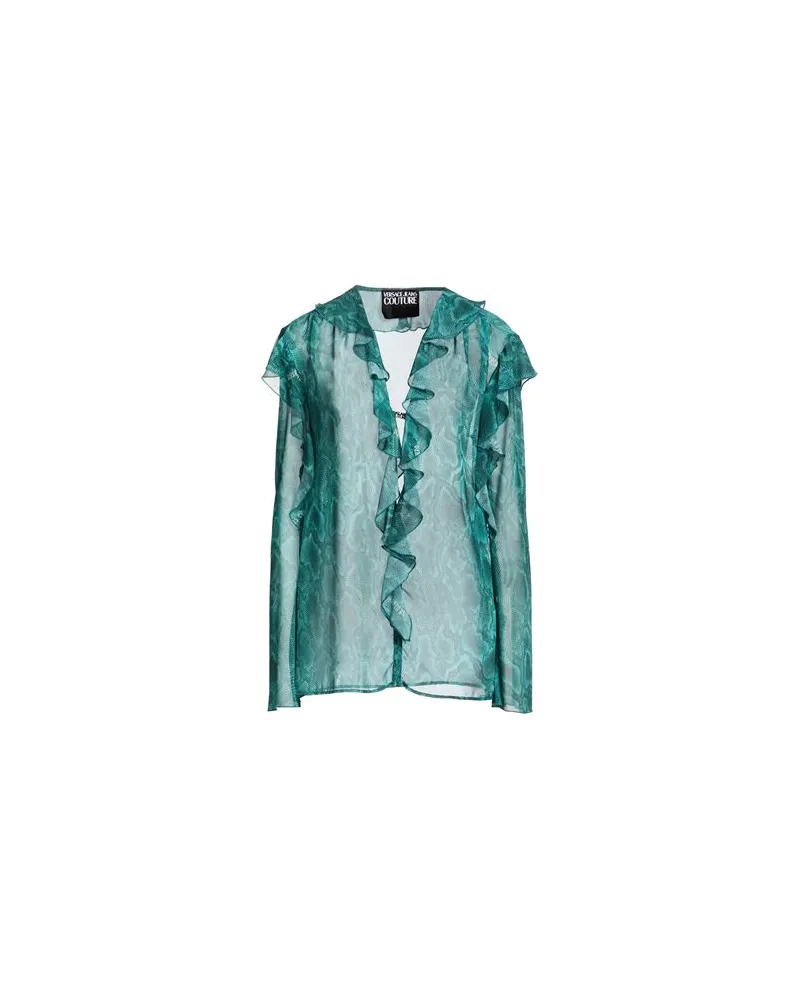Versace Jeans TOPS - Topsauf YOOX.COM Smaragdgrün