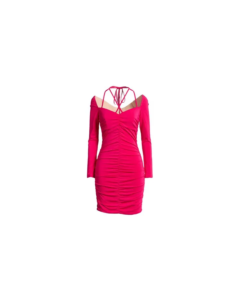 Simona Corsellini KLEIDER - Mini-Kleiderauf YOOX.COM Fuchsia