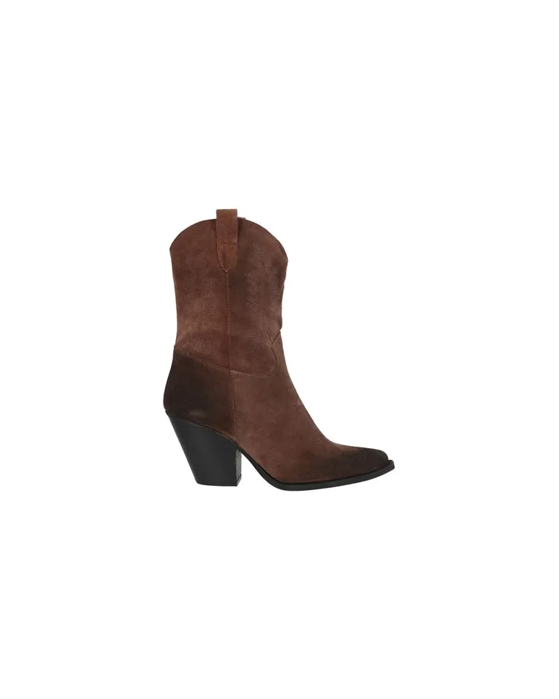 Nila & Nila SCHUHE - Stiefelettenauf YOOX.COM Braun