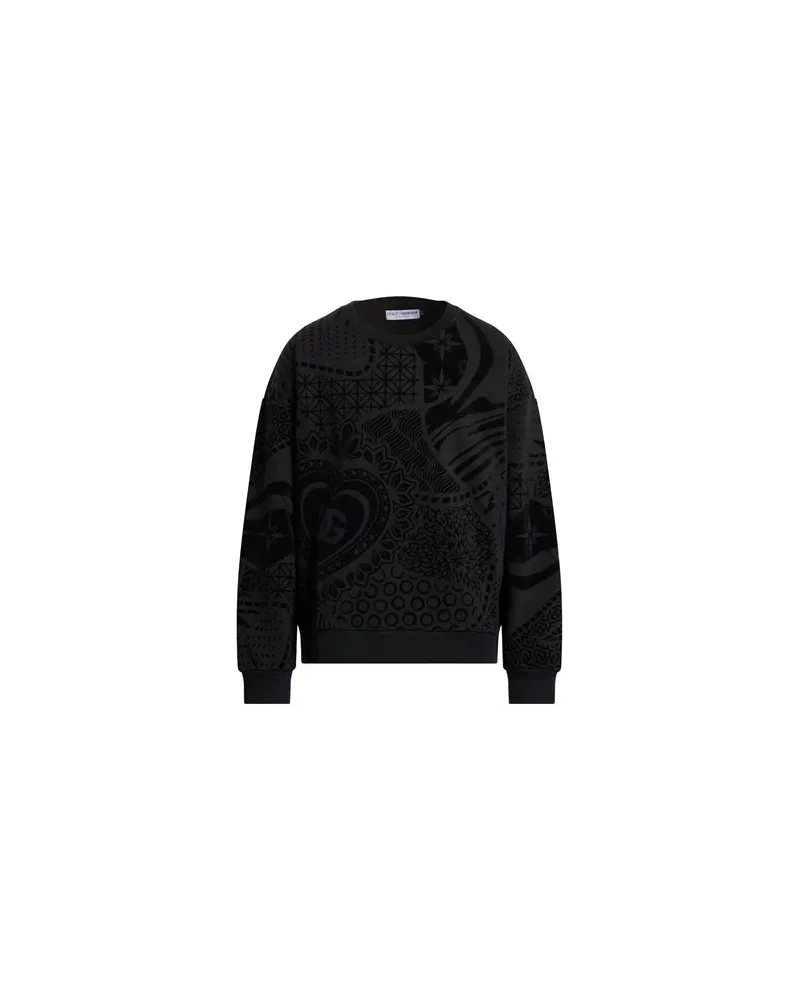 Dolce & Gabbana TOPS - Sweatshirtsauf YOOX.COM Schwarz