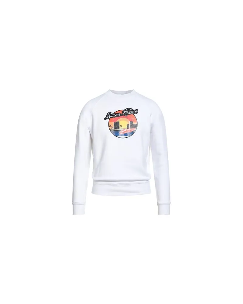 Kitsuné TOPS - Sweatshirtsauf YOOX.COM Weiß