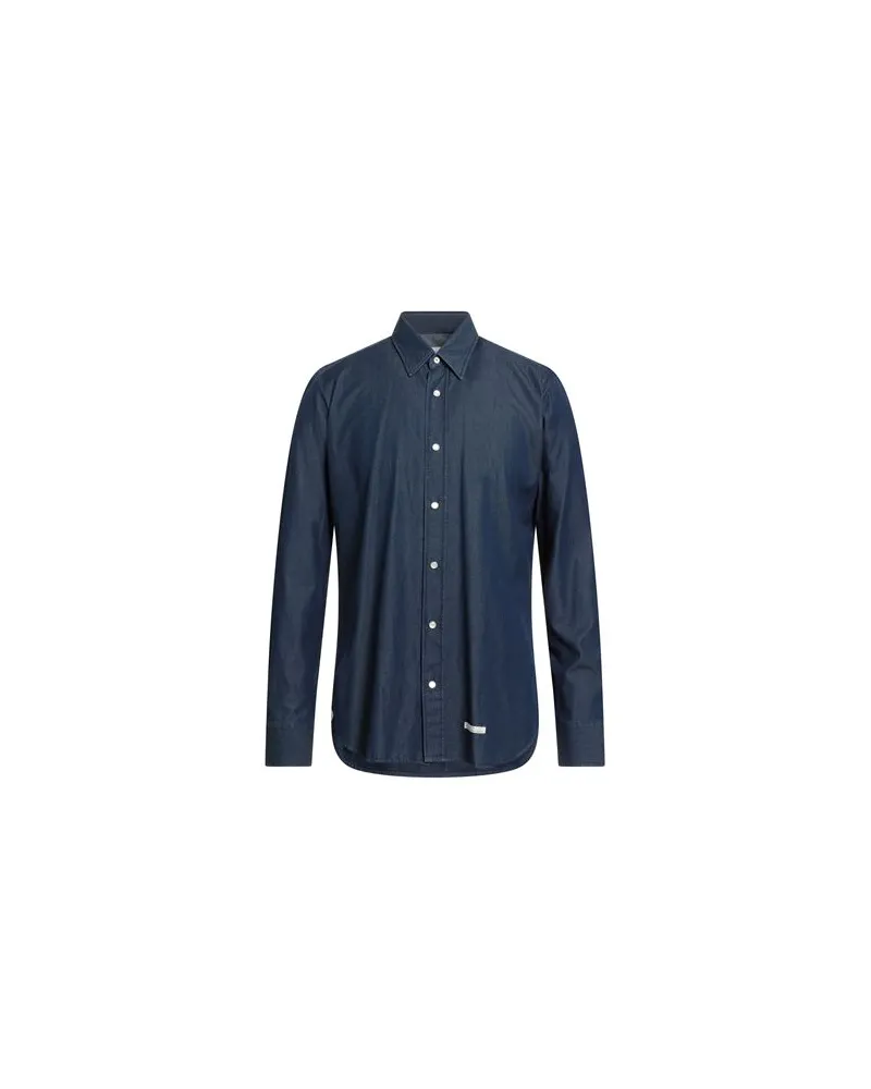 Tintoria Mattei TOPS - Jeanshemdenauf YOOX.COM Blau