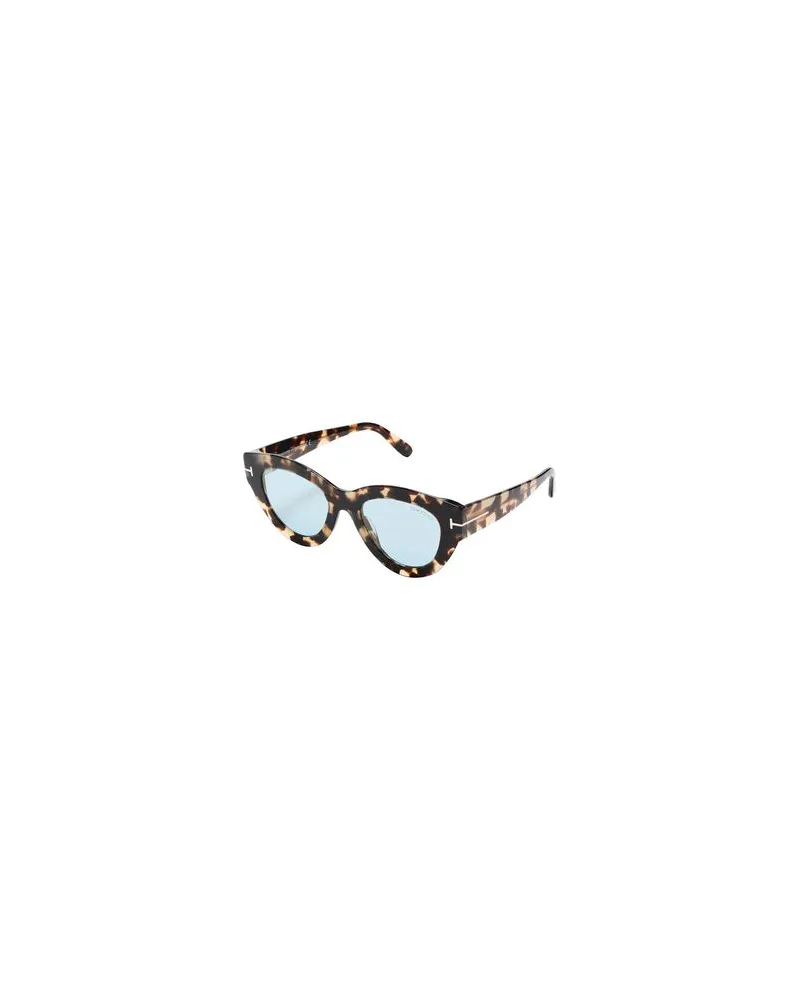 Tom Ford FT0658   - BRILLEN - Sonnenbrillenauf YOOX.COM Dunkelbraun
