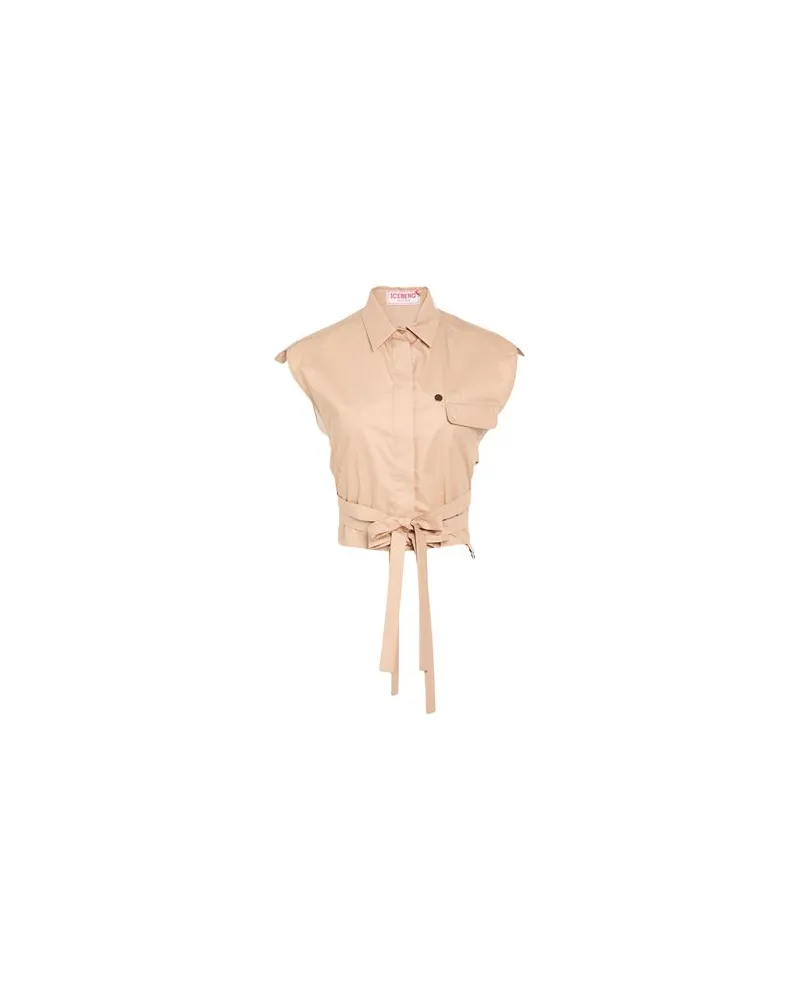 Iceberg CAMICIA TESSUTO  - TOPS - Hemdenauf YOOX.COM Sand