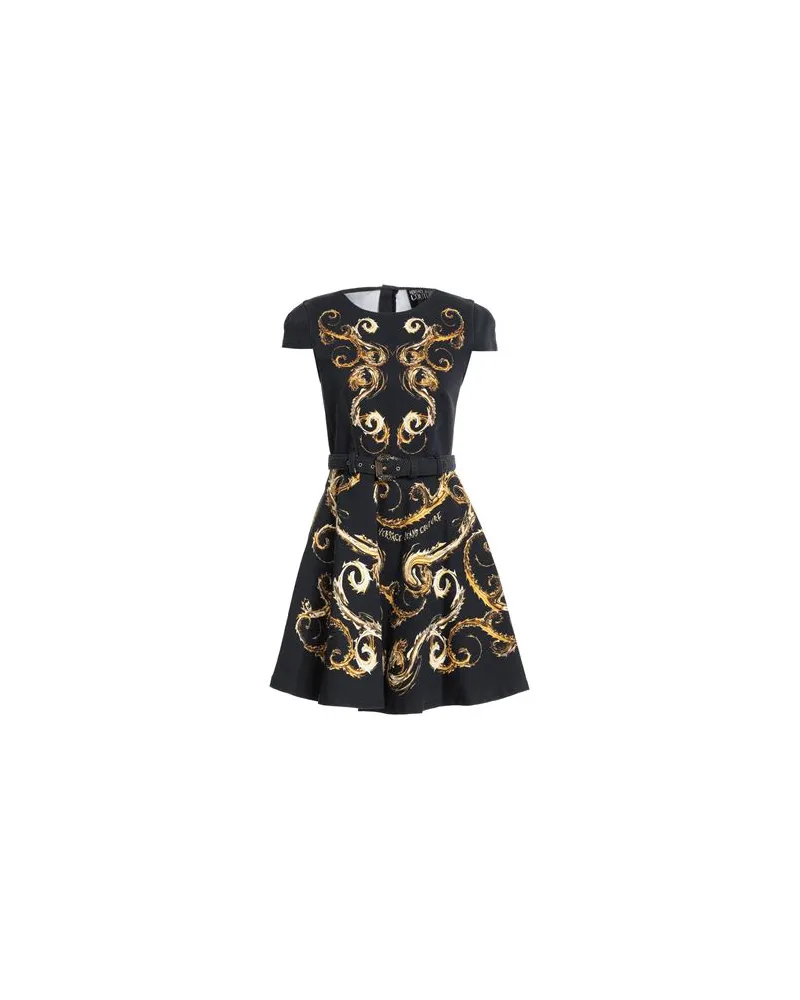 Versace Jeans KLEIDER - Mini-Kleiderauf YOOX.COM Schwarz