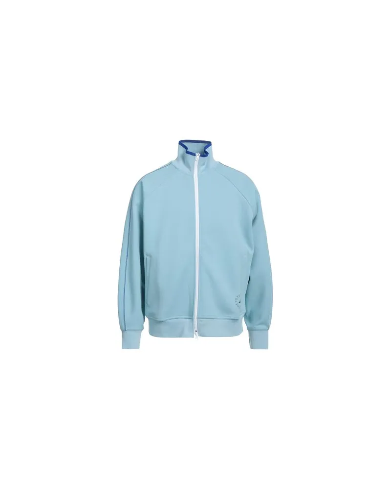 adidas TOPS - Sweatshirtsauf YOOX.COM Himmelblau