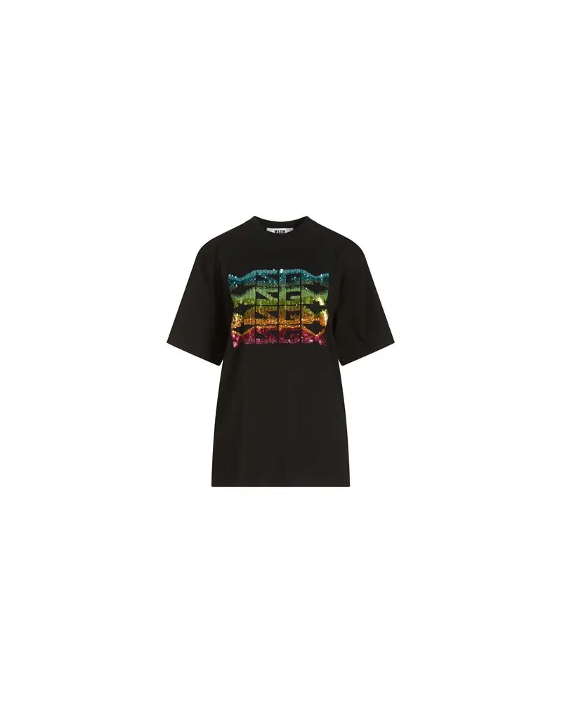 MSGM TOPS - T-shirtsauf YOOX.COM Schwarz