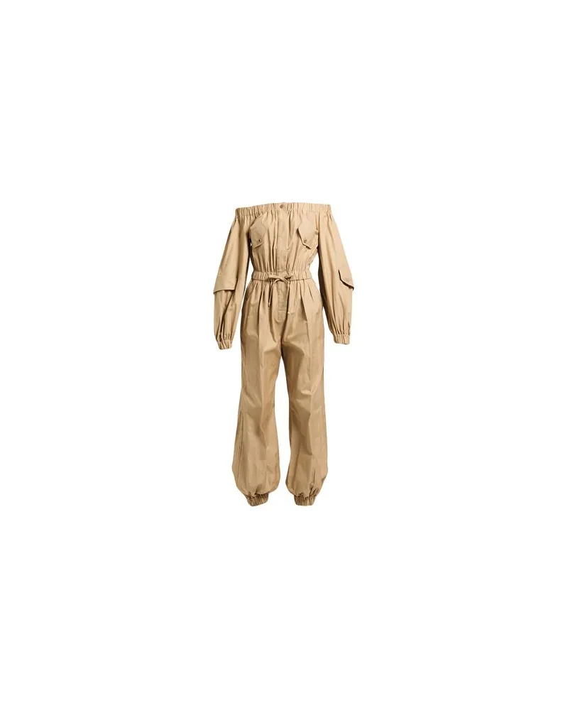 Max Mara OVERALLS - Jumpsuitsauf YOOX.COM Kamel