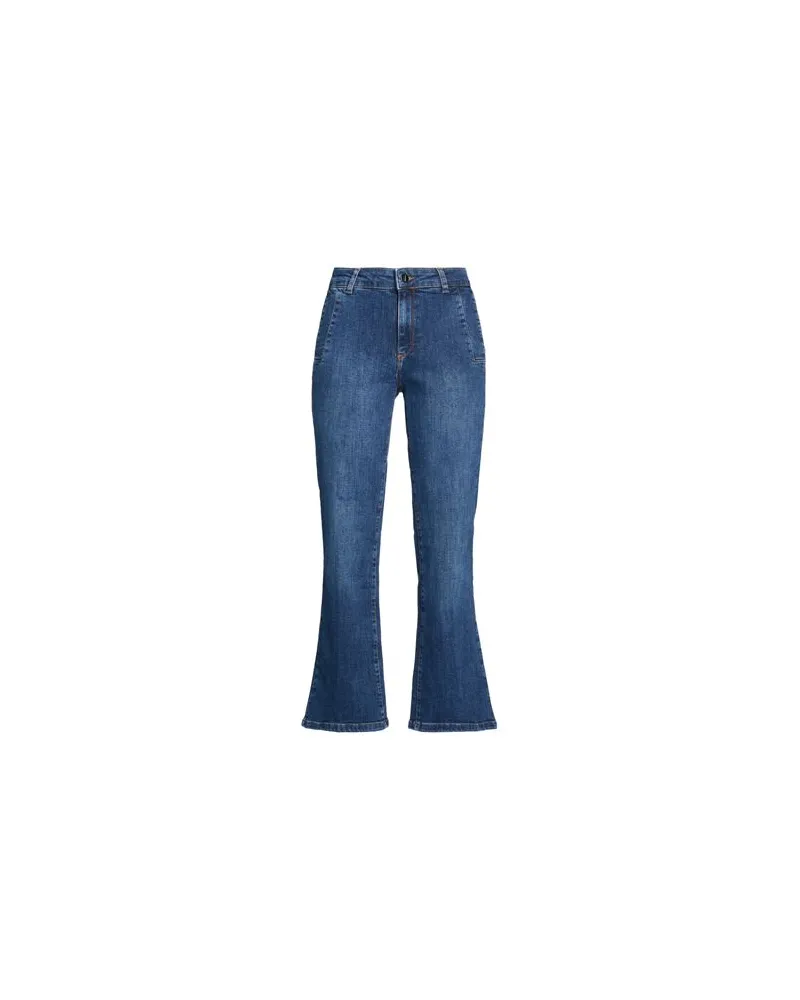 Diana Gallesi HOSEN & RÖCKE - Jeanshosenauf YOOX.COM Blau