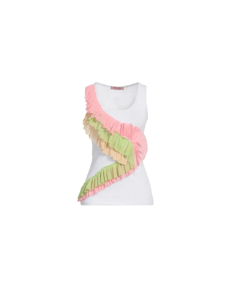Rosé a Pois TOPS - Topsauf YOOX.COM Weiß