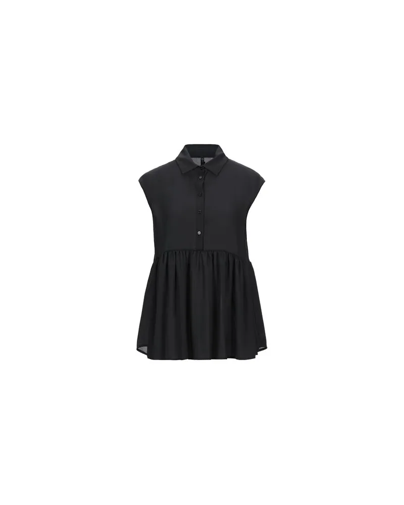 Manila Grace TOPS - Hemdenauf YOOX.COM Schwarz