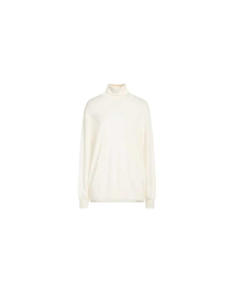 Jil Sander STRICKWAREN - Rollkragenpulloverauf YOOX.COM Elfenbein