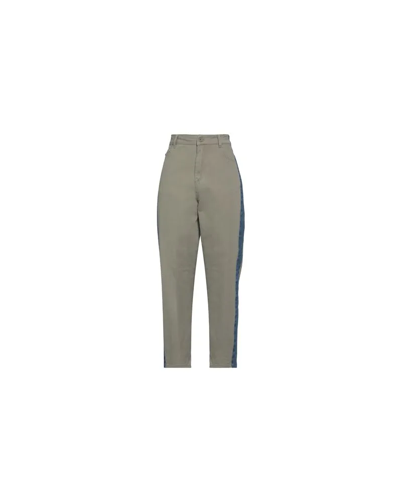 My Twin Twinset HOSEN & RÖCKE - Jeanshosenauf YOOX.COM Militärgrün