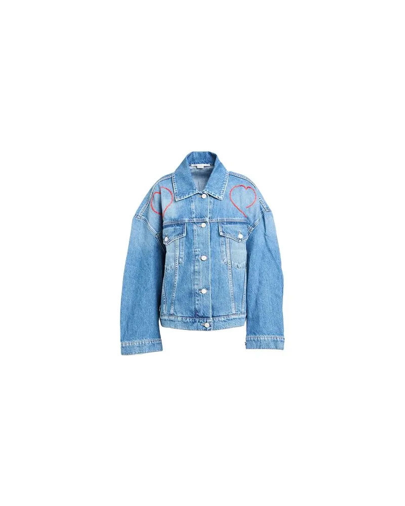 Stella McCartney JACKEN & MÄNTEL - Jeansjacken/Mäntelauf YOOX.COM Blau