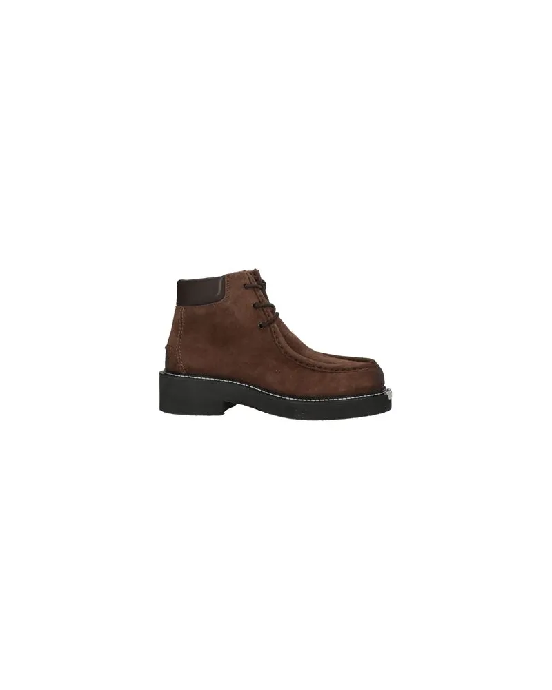 Sandro SCHUHE - Stiefelettenauf YOOX.COM Dunkelbraun