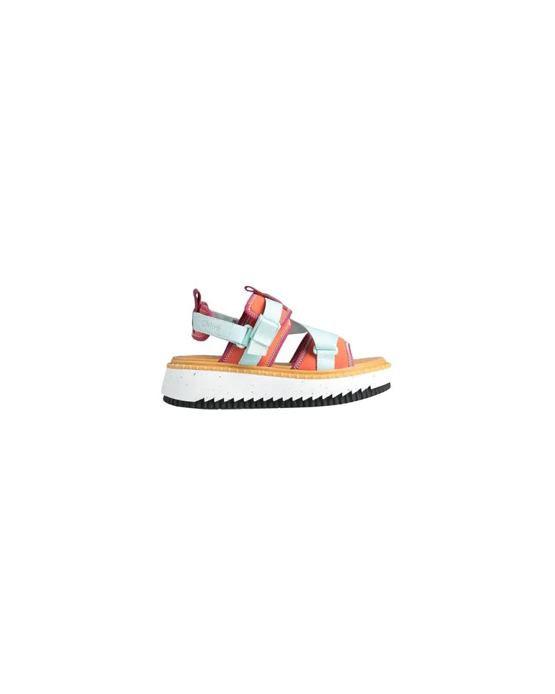 Chloé SCHUHE - Sandalenauf YOOX.COM Orange