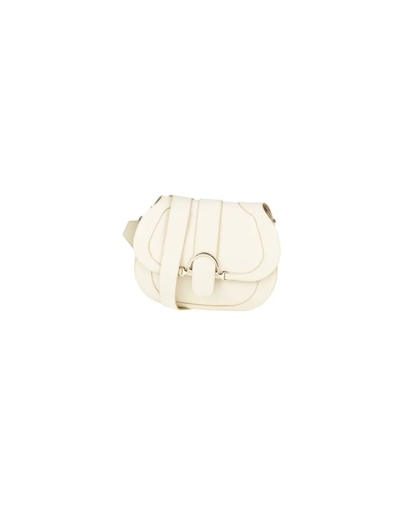Borbonese TASCHEN - Umhängetascheauf YOOX.COM Elfenbein