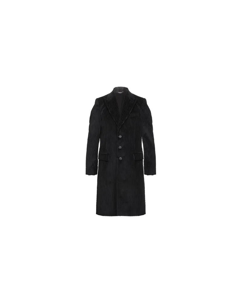 Dolce & Gabbana JACKEN & MÄNTEL - Mäntelauf YOOX.COM Schwarz