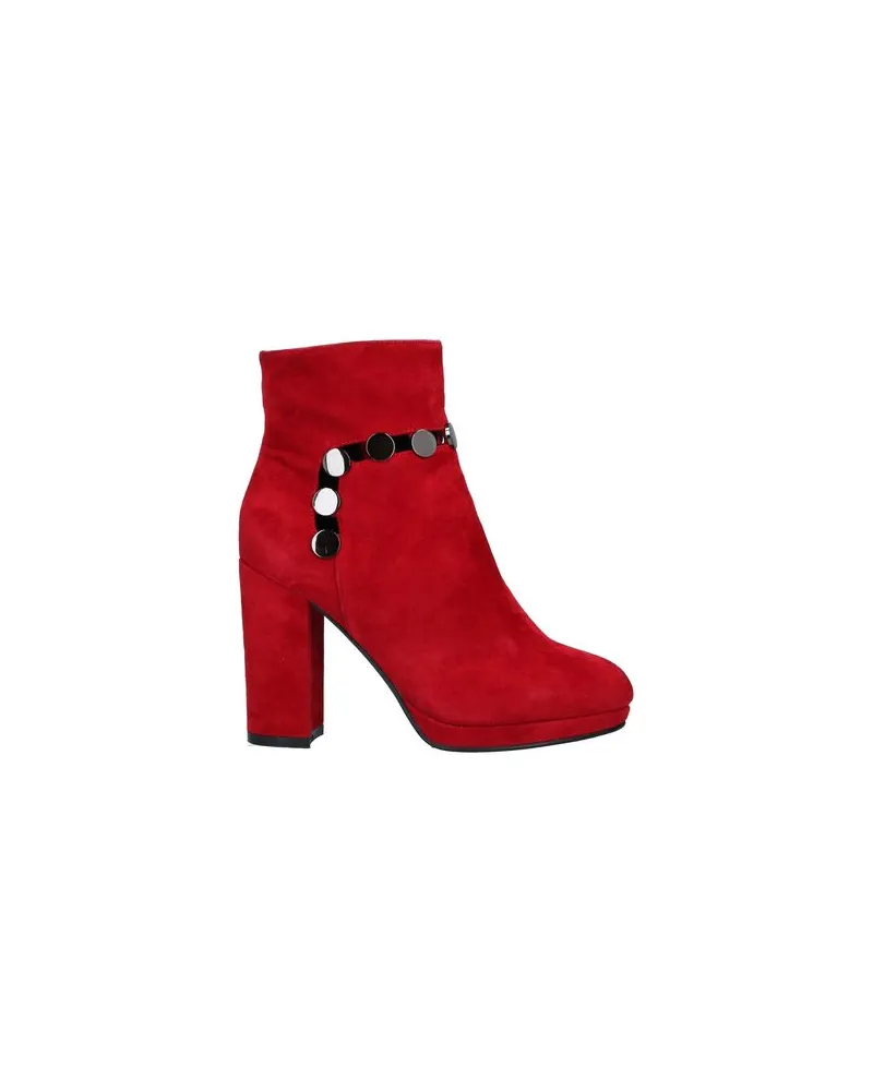 CAFèNOIR  SCHUHE - Stiefelettenauf YOOX.COM Rot