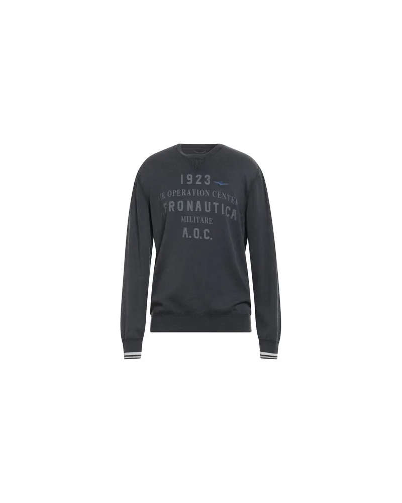 Aeronautica Militare STRICKWAREN - Pulloverauf YOOX.COM Braungrau
