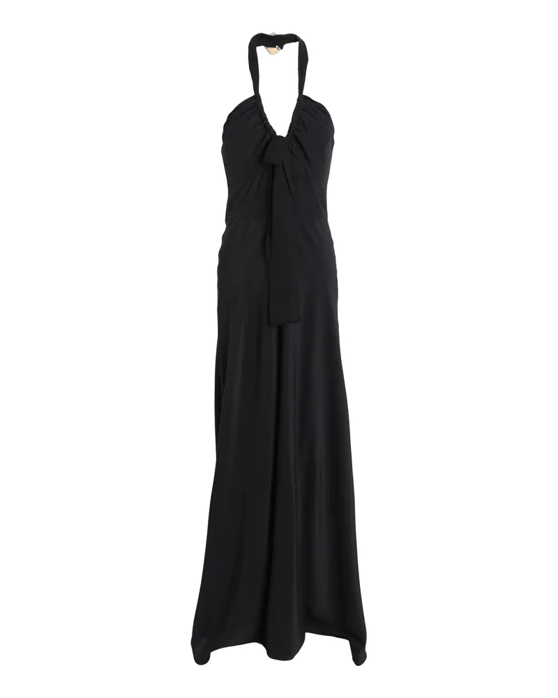 Karl Lagerfeld Maxi-Kleid Schwarz