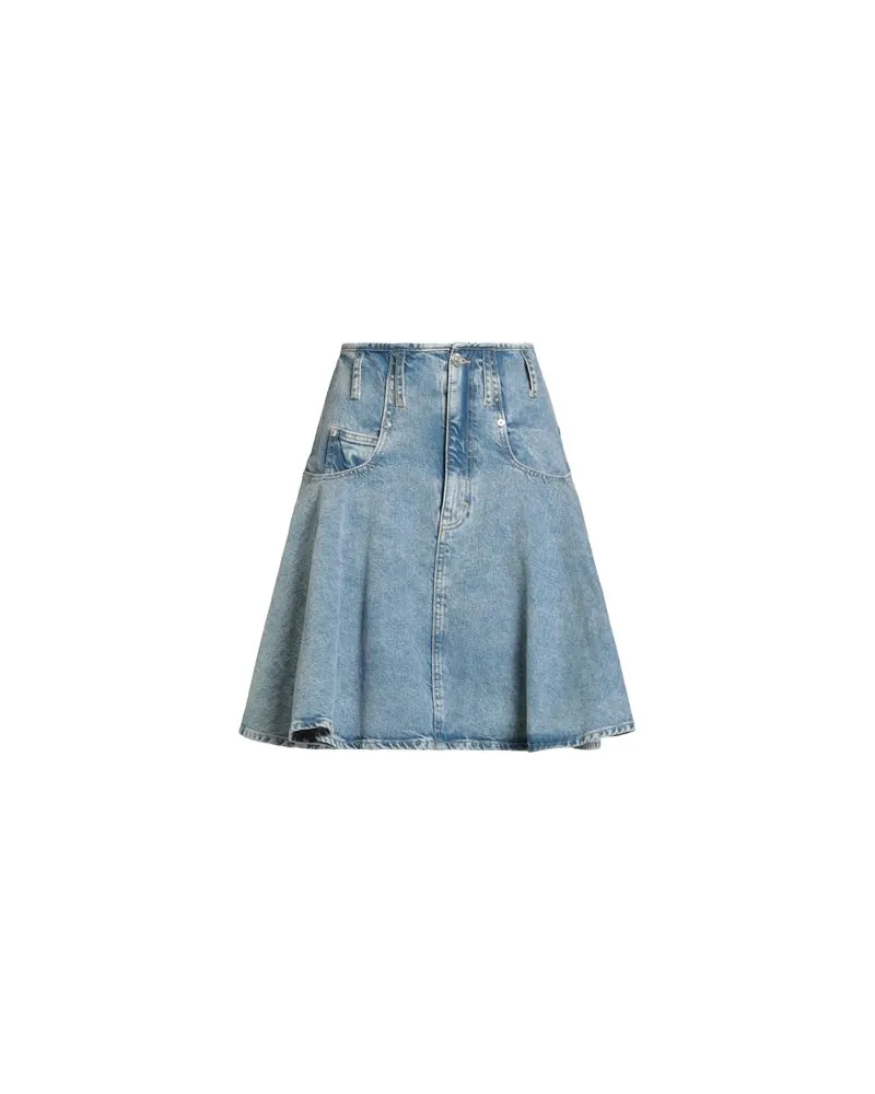 Moschino HOSEN & RÖCKE - Jeansröckeauf YOOX.COM Blau