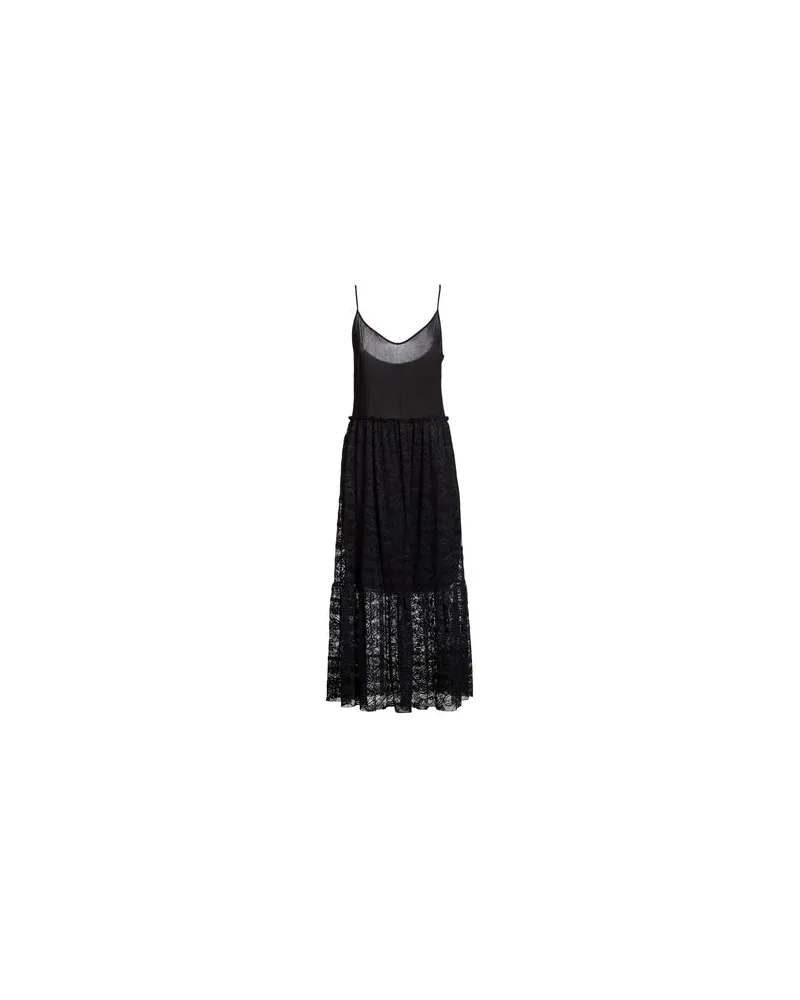 Ermanno Scervino KLEIDER - Midi-Kleiderauf YOOX.COM Schwarz