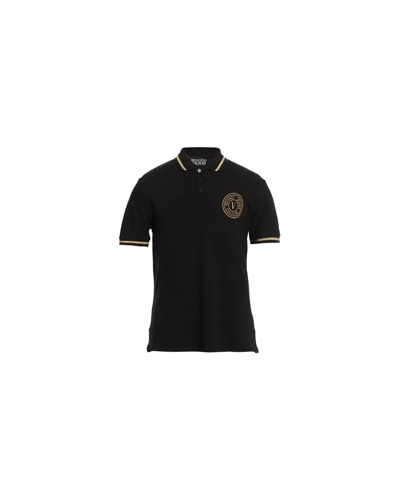 Versace Jeans TOPS - Poloshirtsauf YOOX.COM Schwarz