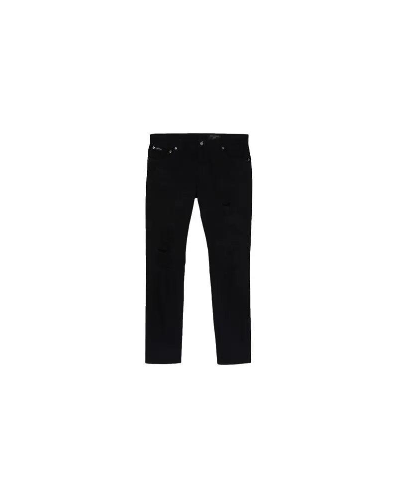 Dolce & Gabbana HOSEN & RÖCKE - Hosenauf YOOX.COM Schwarz