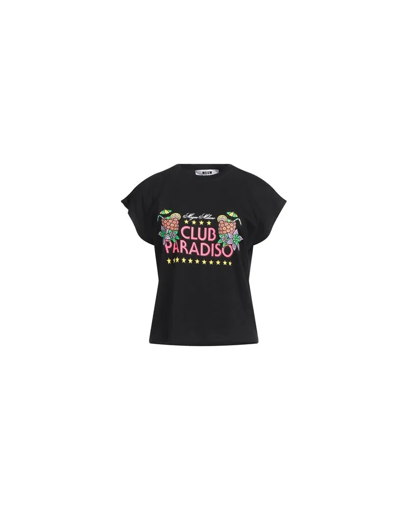 MSGM TOPS - T-shirtsauf YOOX.COM Schwarz